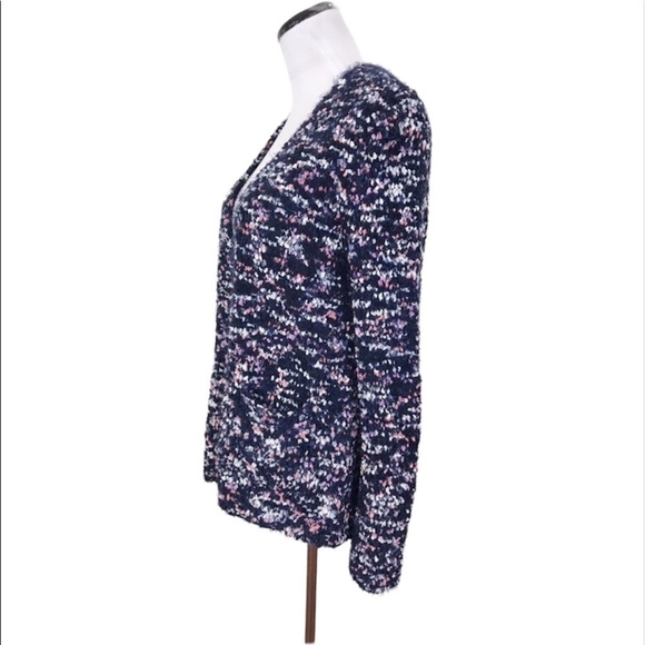 Peyton Primrose Boucle Knit Soft Stretchy Cardigan Sweater With Pockets Small - Picture 2 of 7